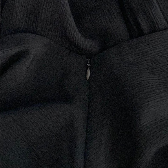 Zac Posen Black Silk Dress Size 8 - Picture 5 of 6